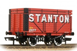 8 Plank Wagon Coke Rails 'Stanton' Red OO Gauge